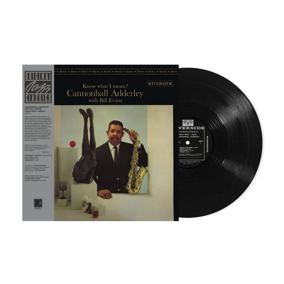 Original Jazz Classics Series Know What I Mean? LP 180g Adderley Evans