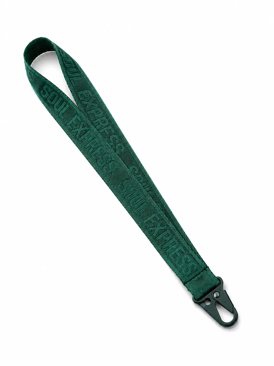 Soul Express Logo lanyard verde jacquard