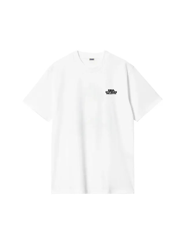 Soul Express No Sleep Club Rework t-shirt bianca oversize