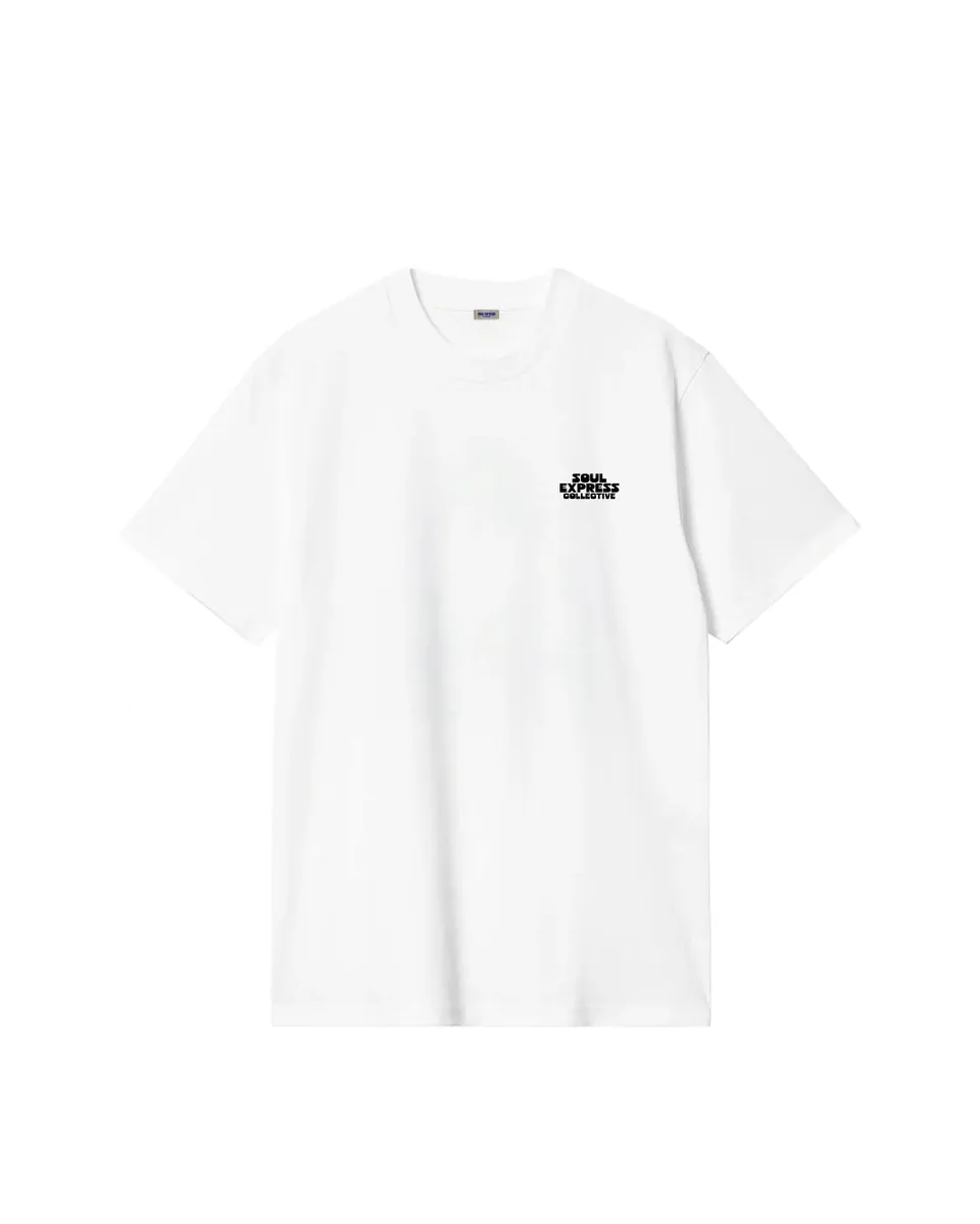 Soul Express No Sleep Club Rework t-shirt bianca oversize