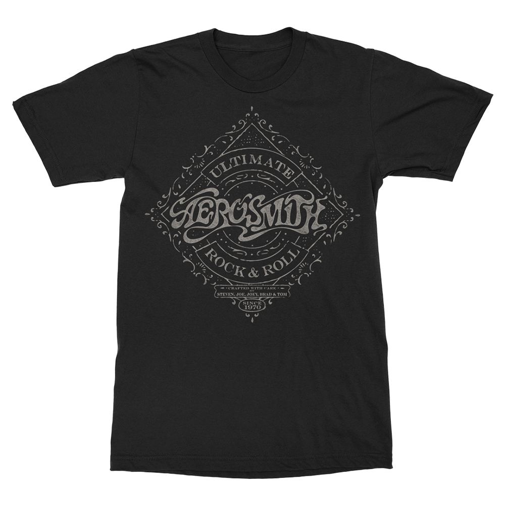 Aerosmith Ultimate maglietta nera unisex