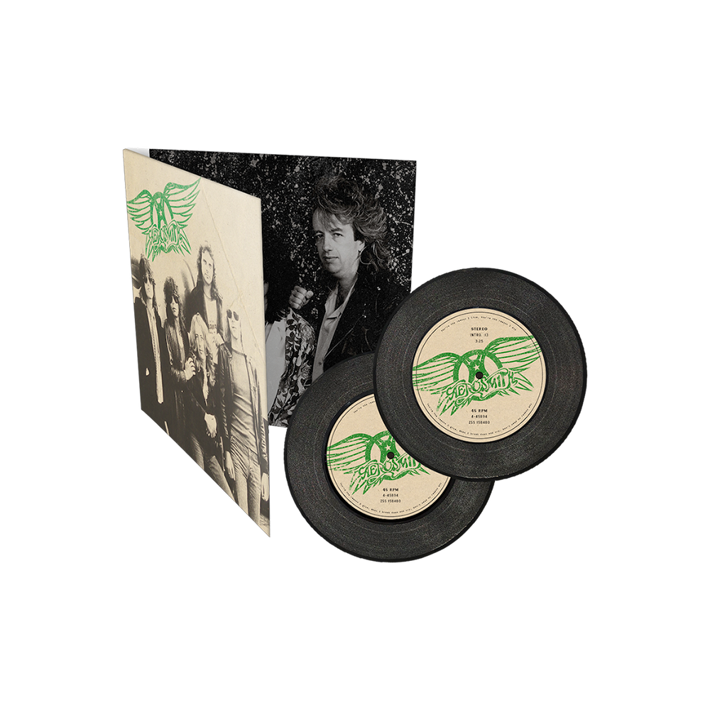 Aerosmith Boys of Boston sottobicchieri vinile 2 pezzi