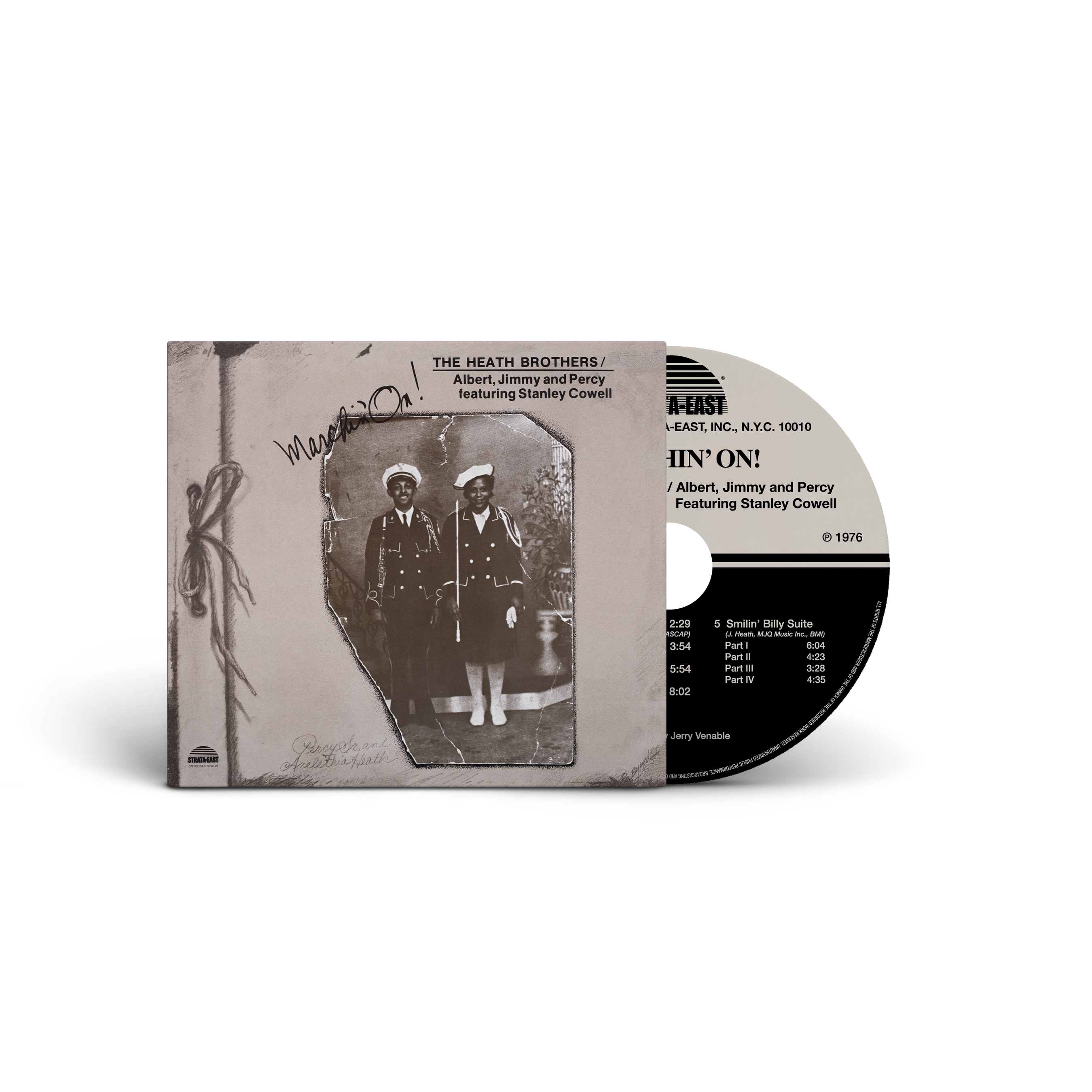 The Heath Brothers Marchin On CD remaster 1976
