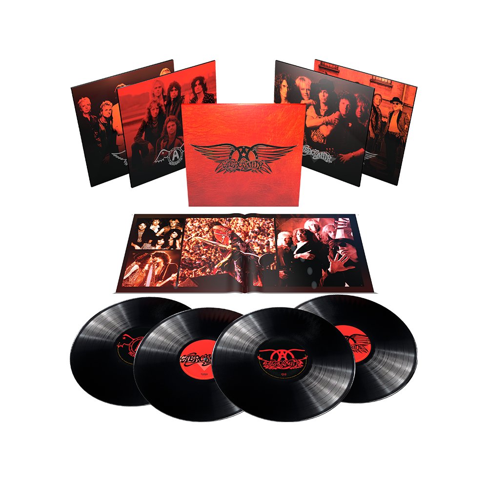 Aerosmith Greatest Hits Deluxe 4LP vinile 180g 44 brani