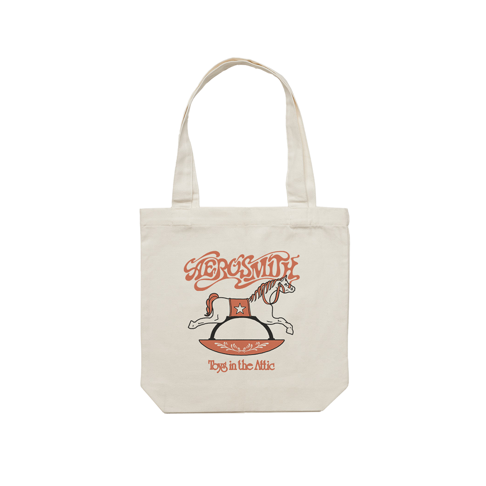 Aerosmith Toys in the Attic borsa tote in cotone