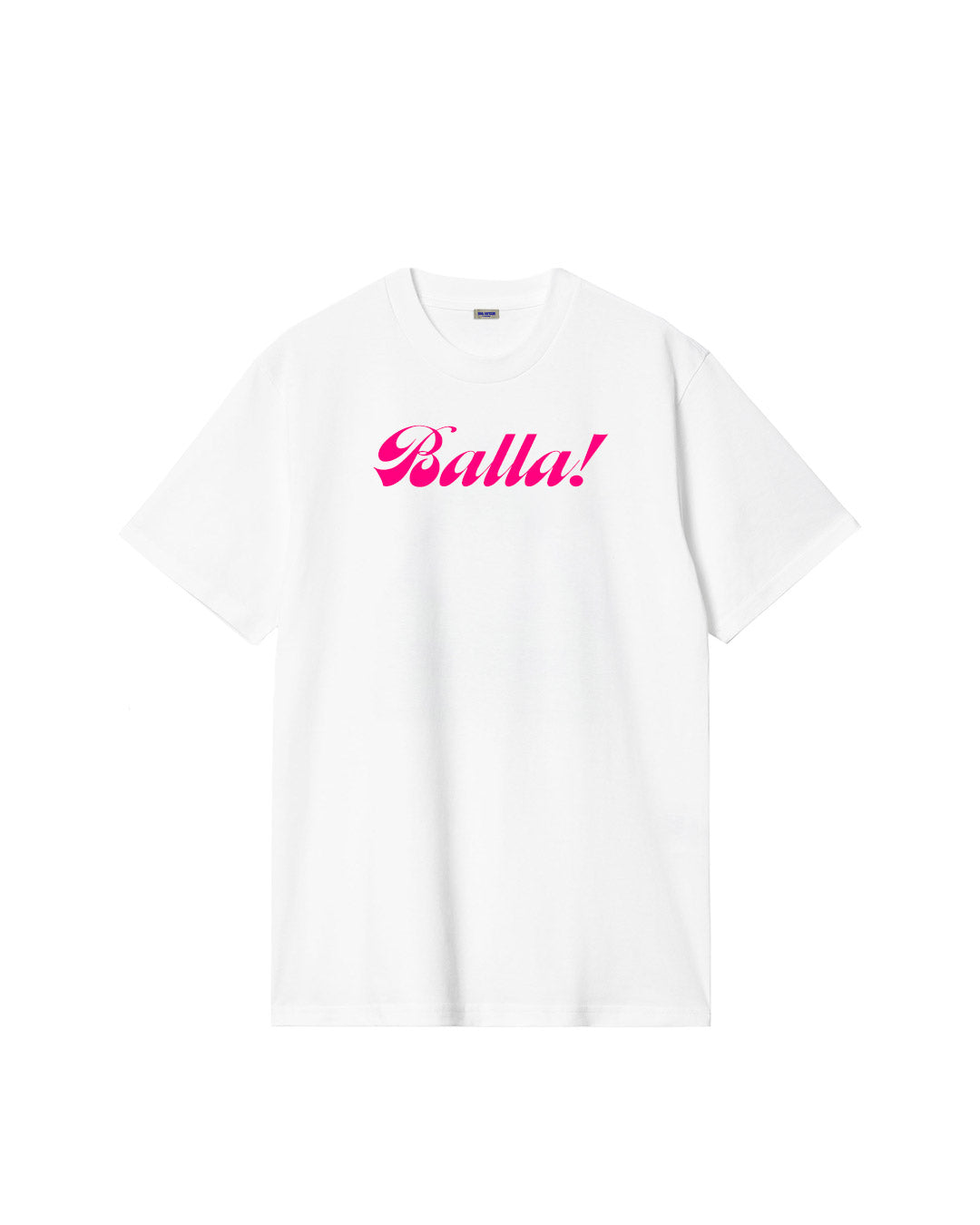 Soul Express Balla t-shirt bianca cotone unisex