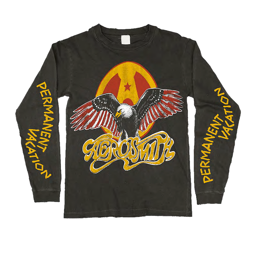Aerosmith Eagle maglia manica lunga cotone Madeworn