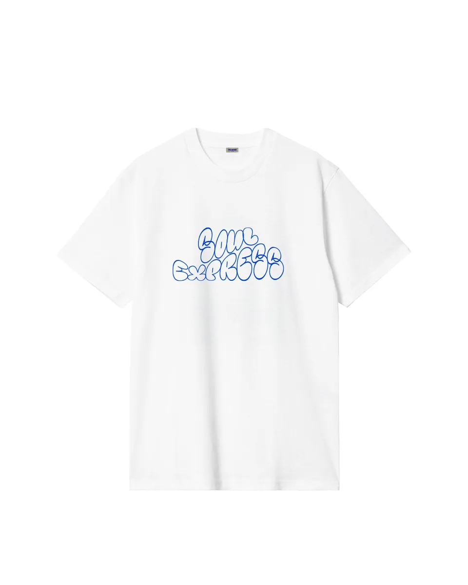 Soul Express Nuvola Baby T-shirt nera regular in cotone
