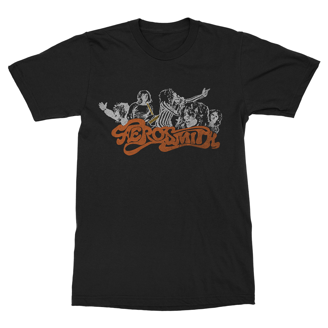 Aerosmith Live At The Summit maglietta nera unisex