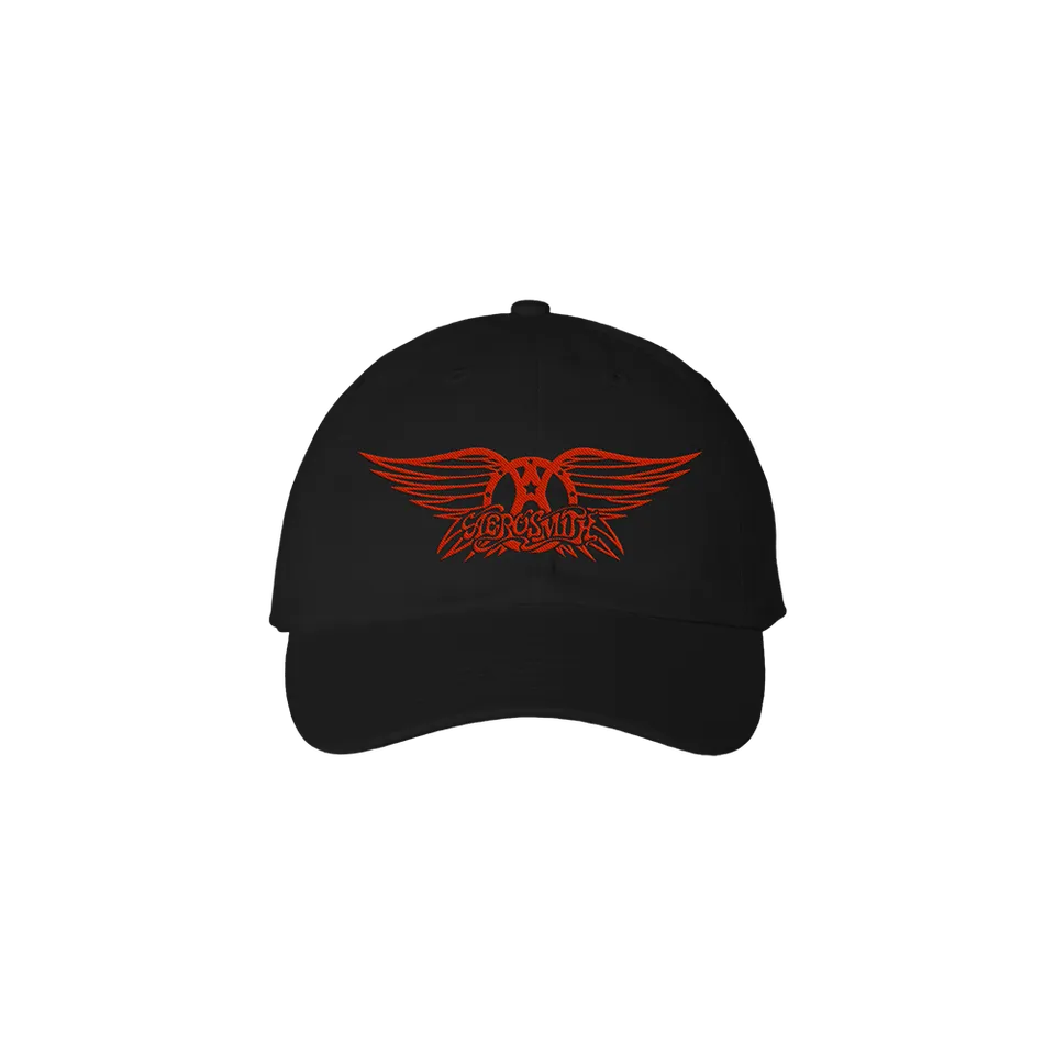 Aerosmith Peace Out cappello dad hat nero