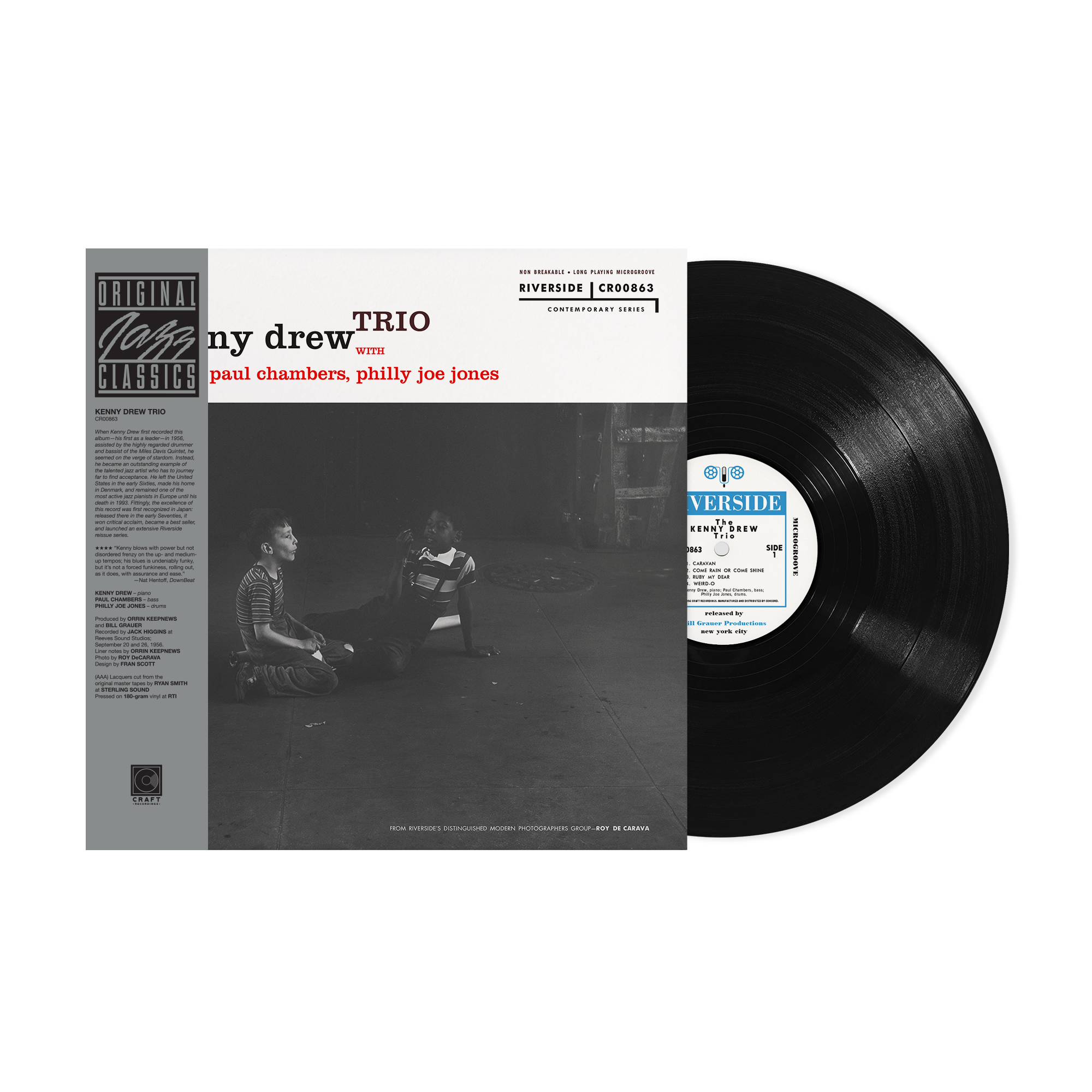 Original Jazz Classics Kenny Drew Trio vinile LP 180g analogico