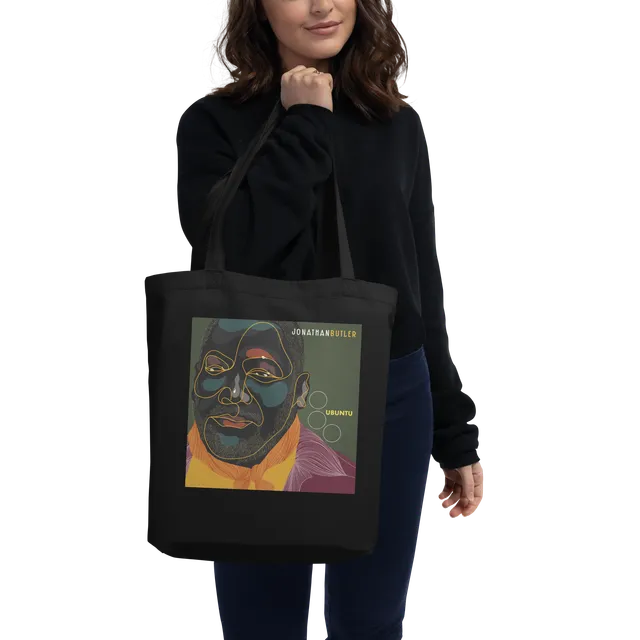 Mack Avenue Jonathan Butler Ubuntu tote bag nera cotone bio