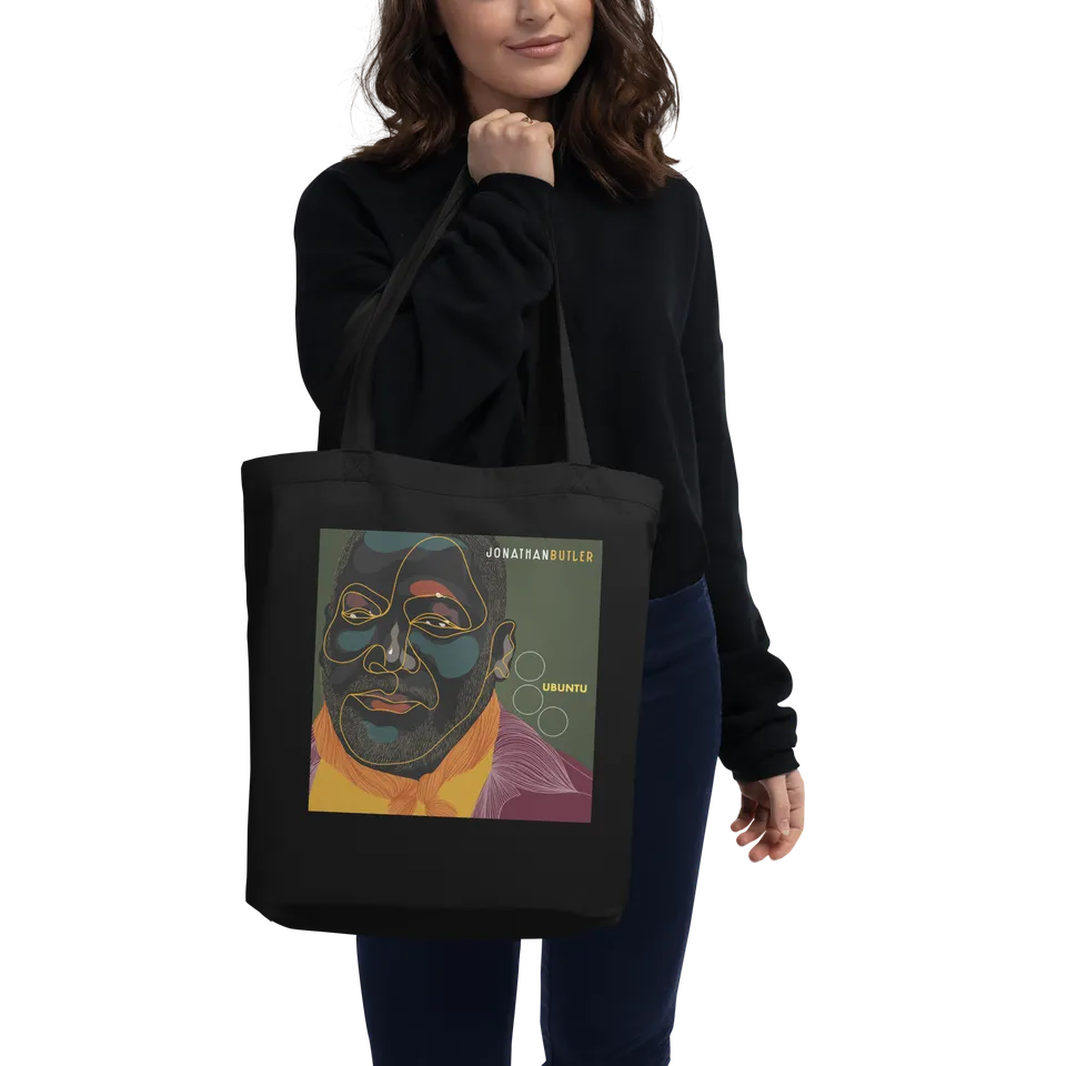 Mack Avenue Jonathan Butler Ubuntu tote bag nera cotone bio
