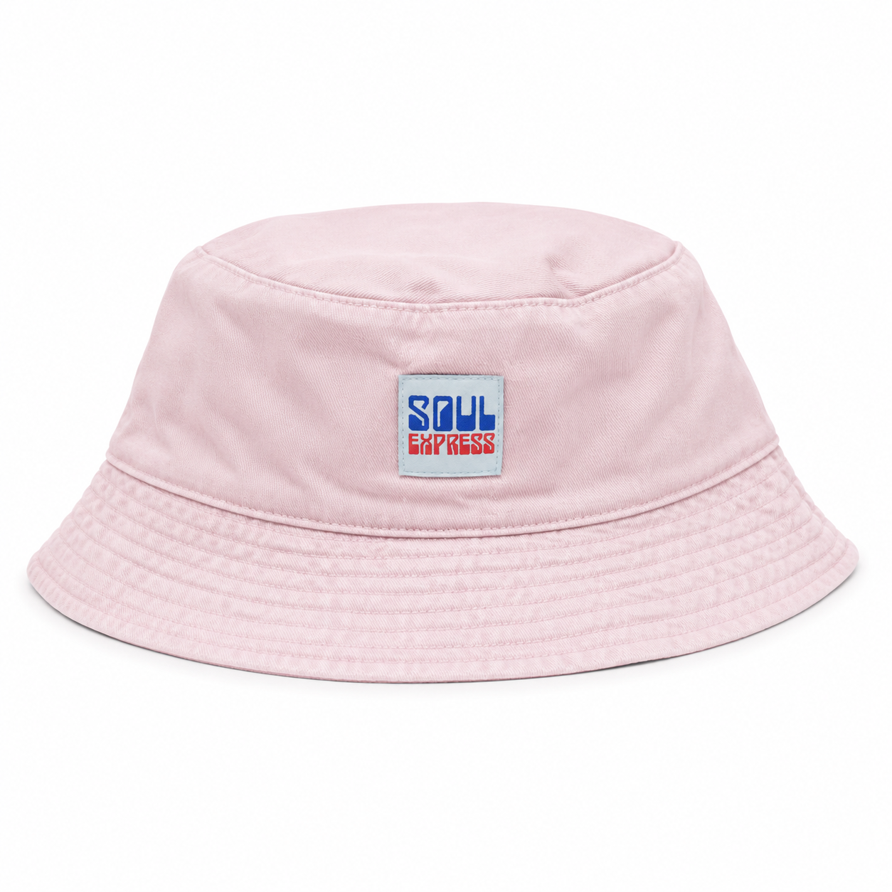 Soul Express Records Bucket Hat Cappello Rosa Riciclato