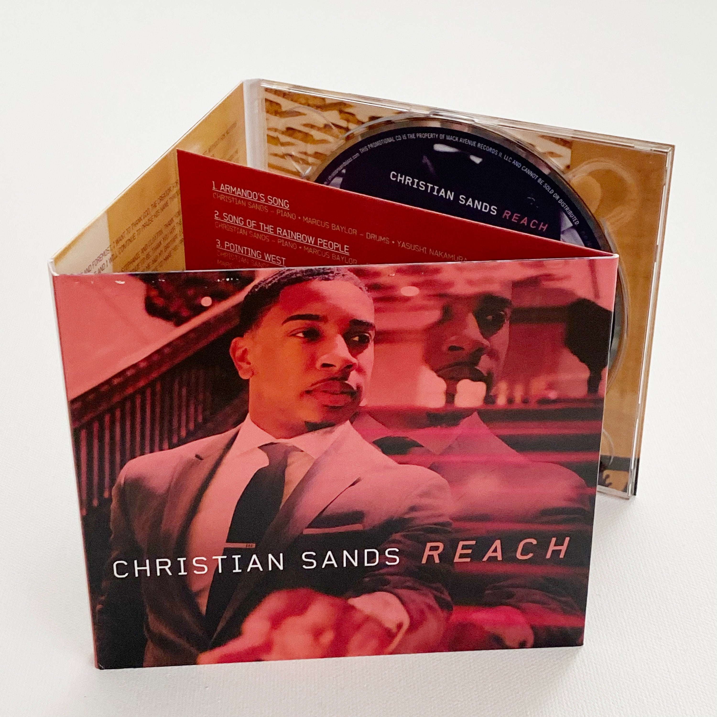 Christian Sands Reach CD piano jazz