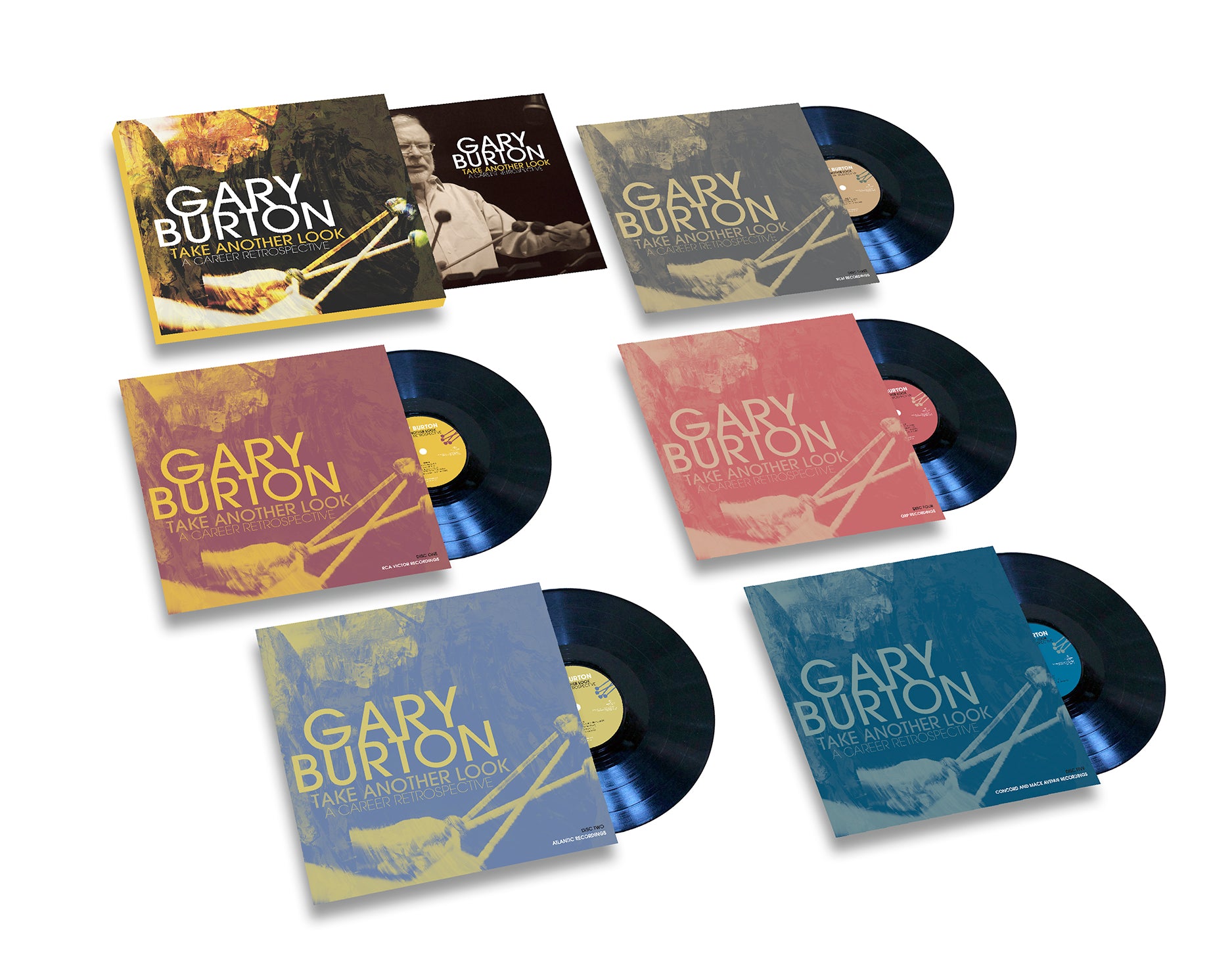 Mack Avenue Gary Burton Take Another Look cofanetto 5 LP 180g