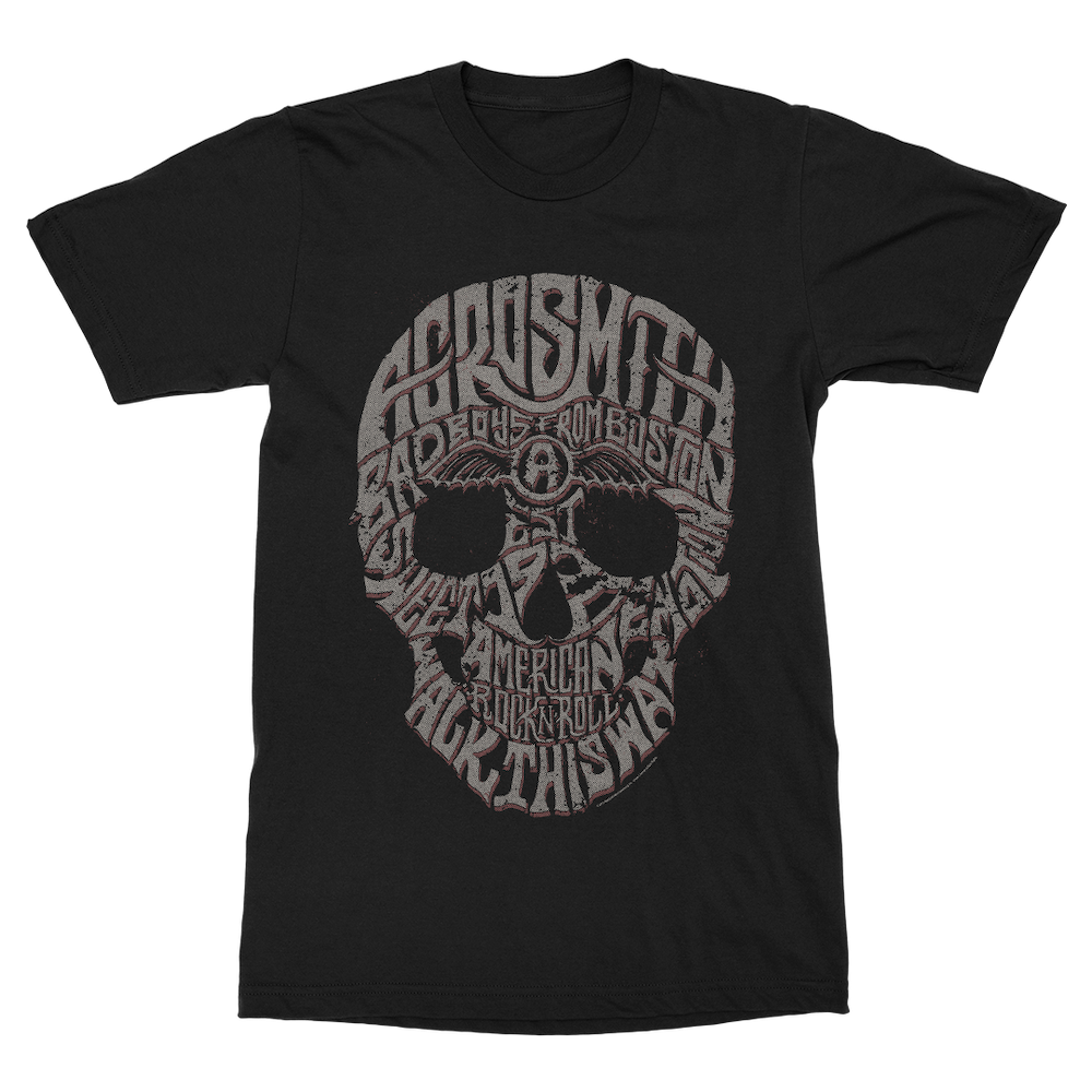 Aerosmith Forever AERO-84 maglietta nera unisex