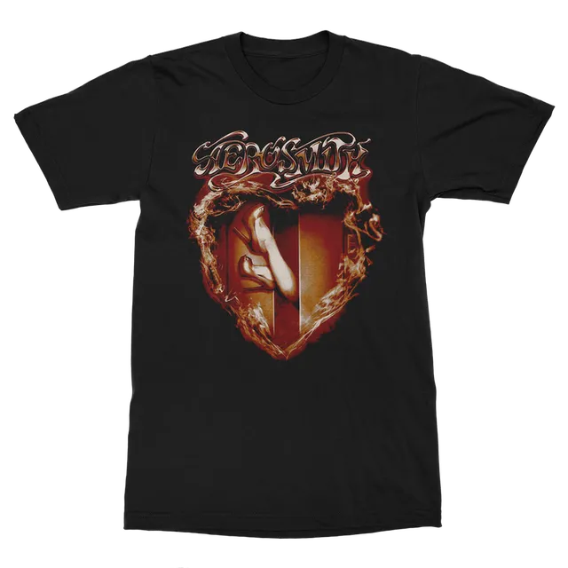 Aerosmith Heart On Fire t-shirt nera
