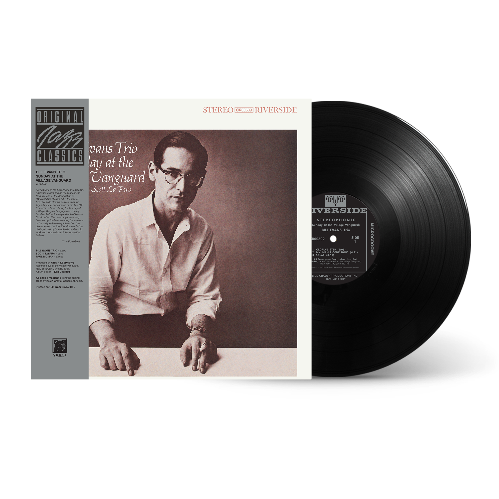 Original Jazz Classics Series Sunday At Village Vanguard vinile Evans