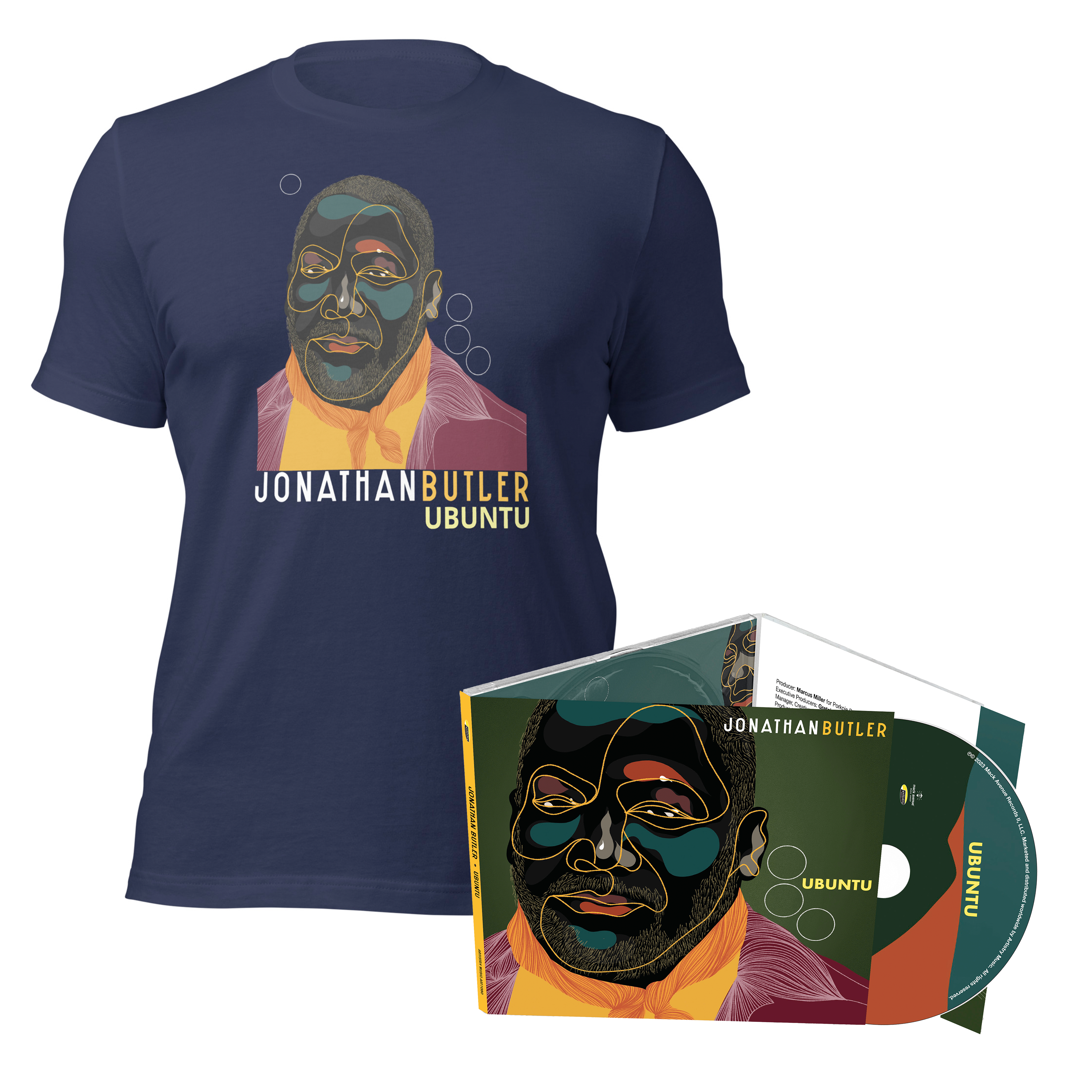 Jonathan Butler Ubuntu bundle con maglietta unisex