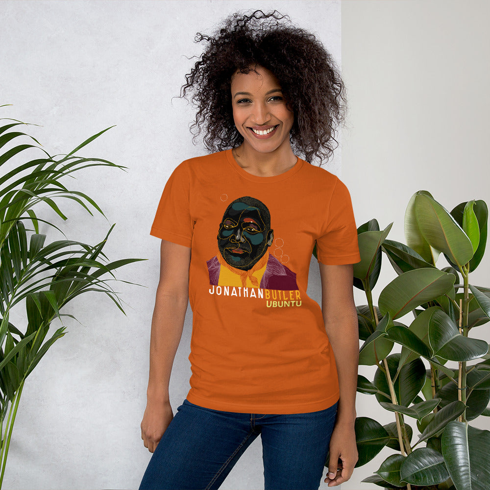 Jonathan Butler Ubuntu maglietta unisex cotone nera
