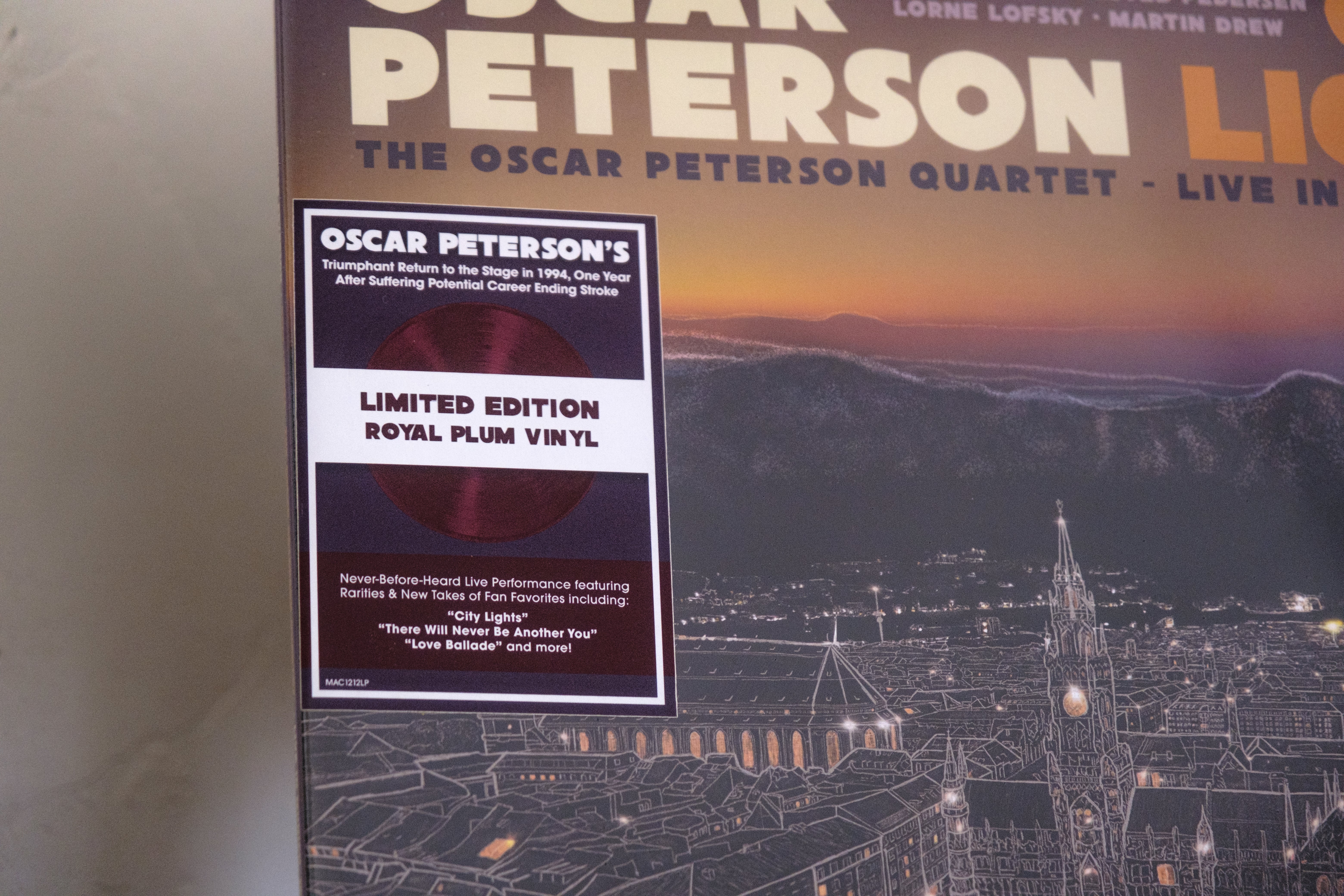 Mack Avenue Oscar Peterson City Lights CD live Monaco 1994