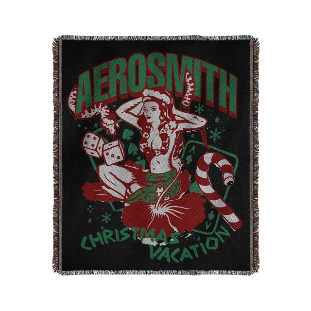Aerosmith Permanent Vacation coperta natalizia cotone