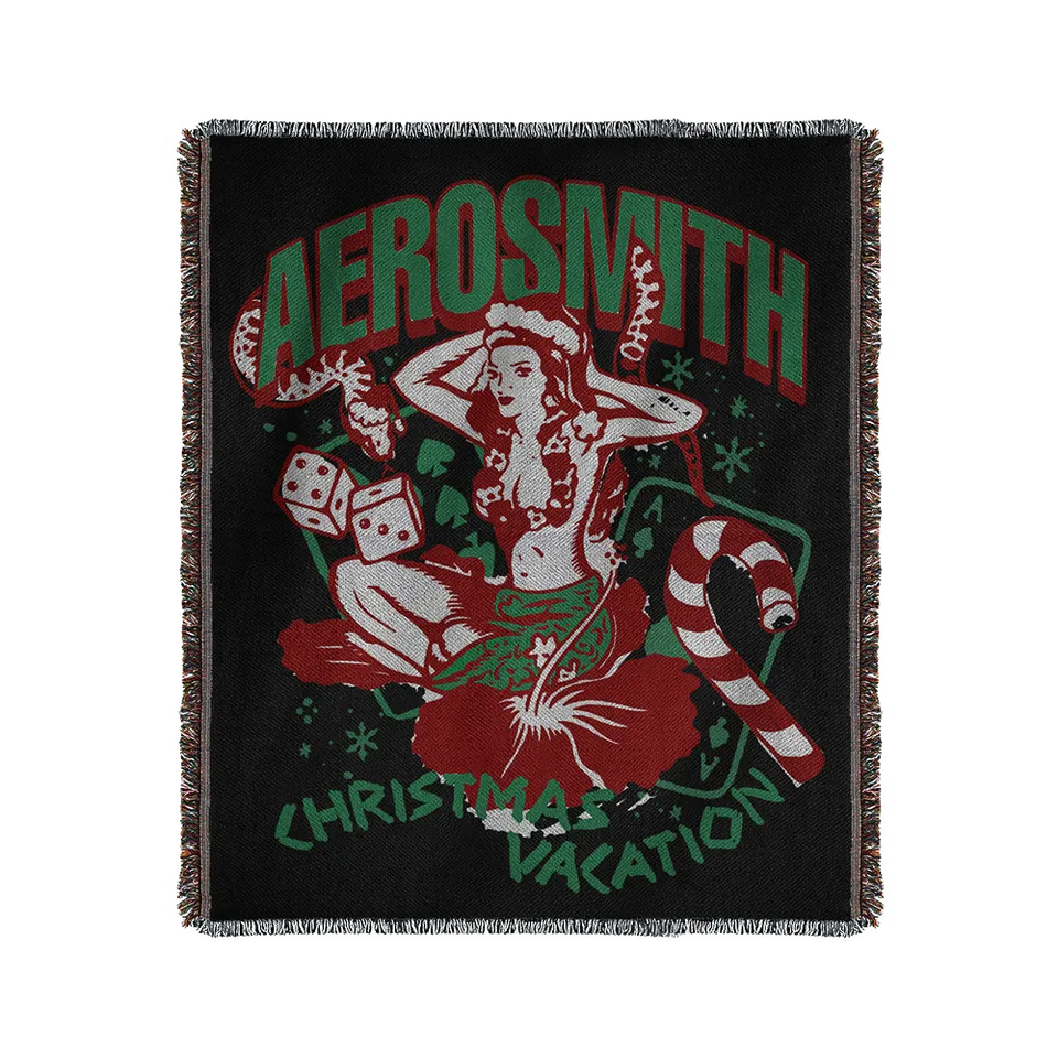 Aerosmith Permanent Vacation coperta natalizia cotone