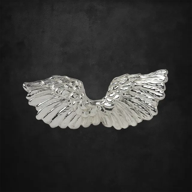 Aerosmith Angel of Mercy Anello Argento Diamanti Neri