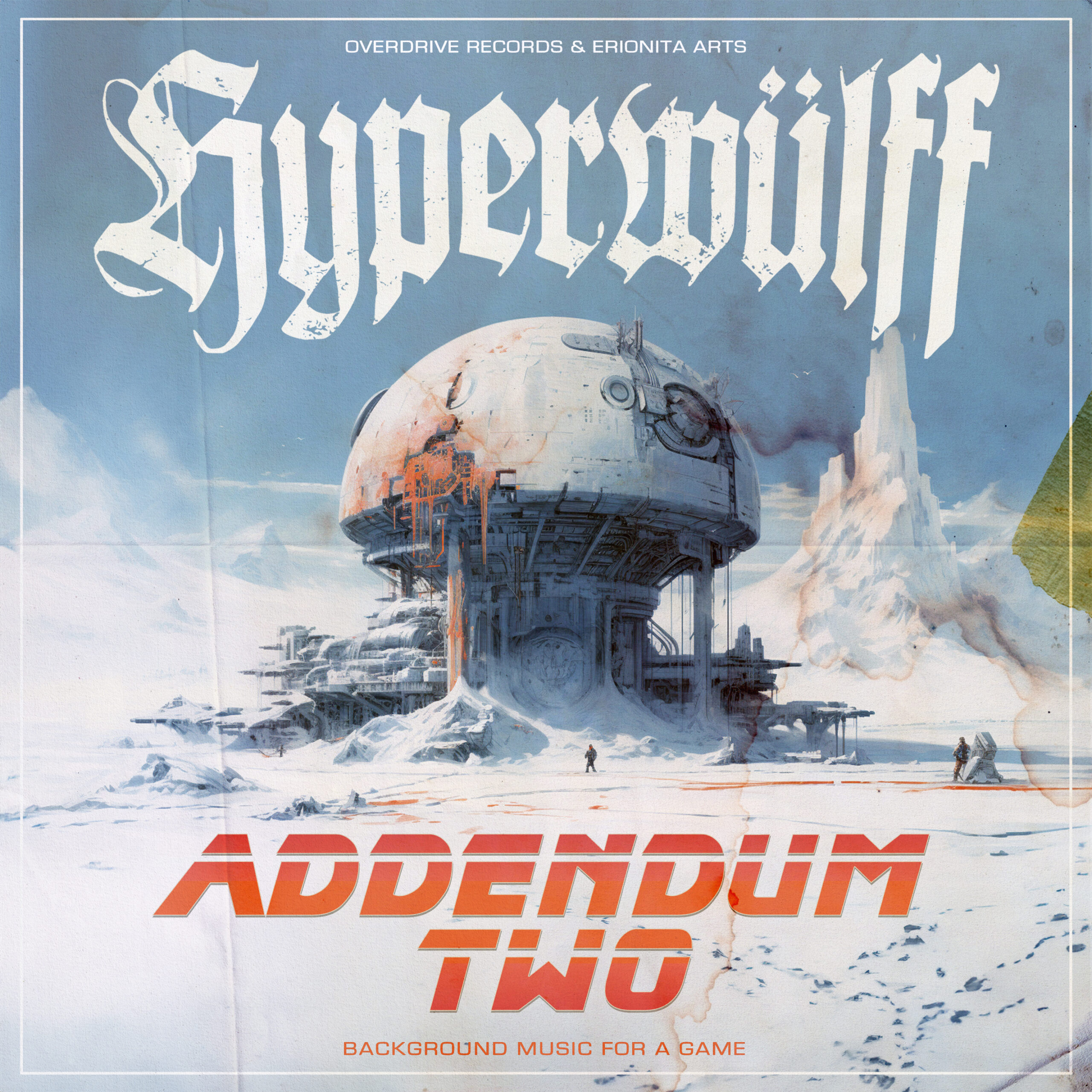 Overdrive Records Addendum Two Background Music cassetta