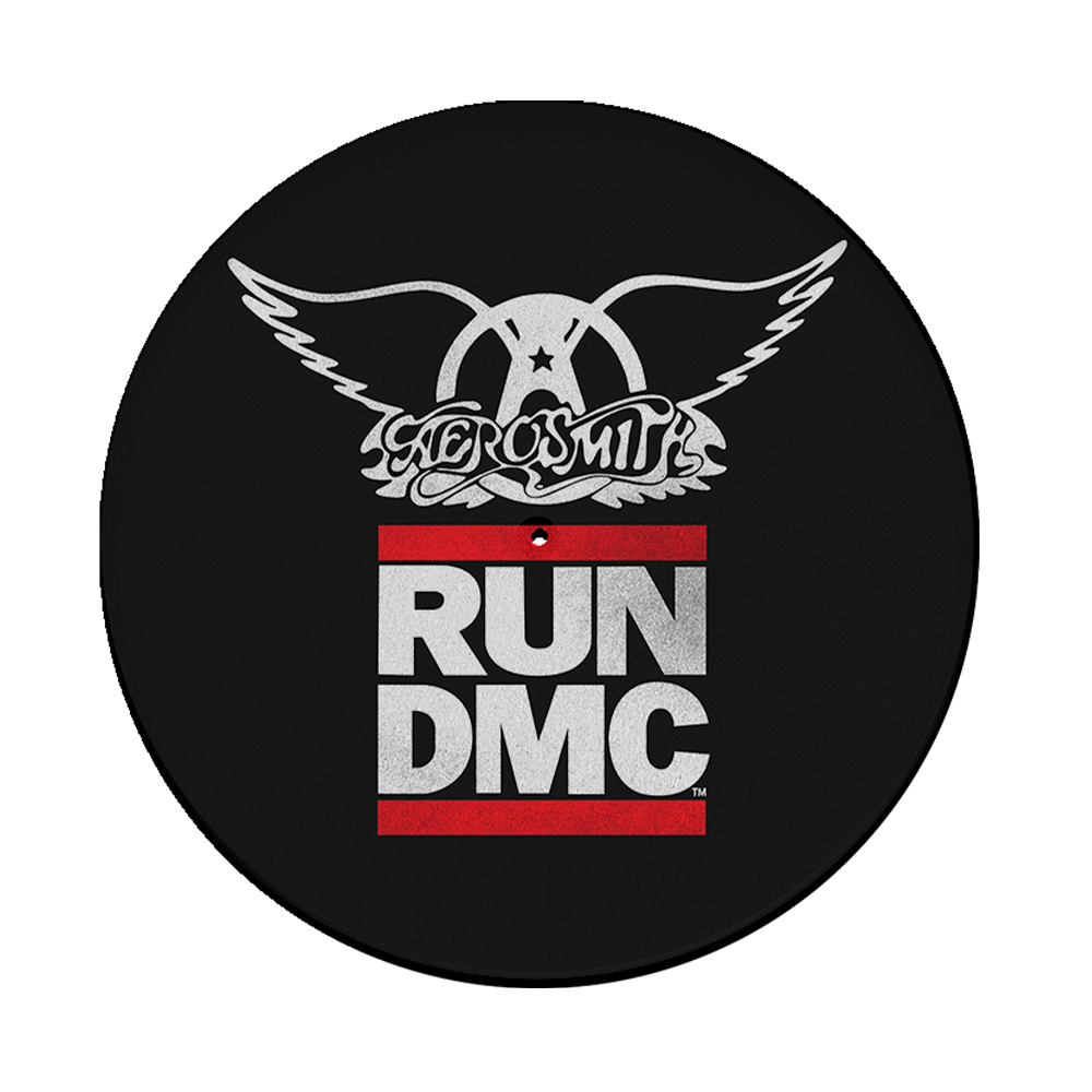 Aerosmith x Run DMC Walk This Way slipmat giradischi