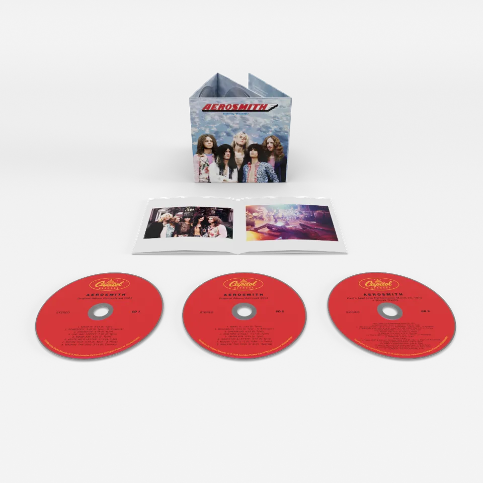 Aerosmith Legendary Expanded Edition 3CD digipak 2024