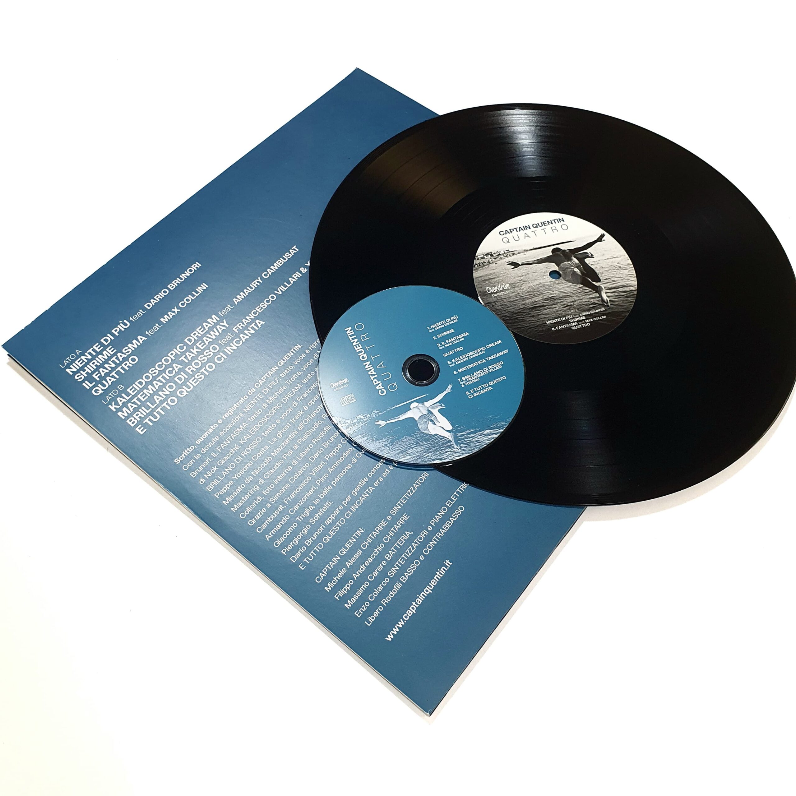 Overdrive Records Quattro LP vinile 12" 33 giri
