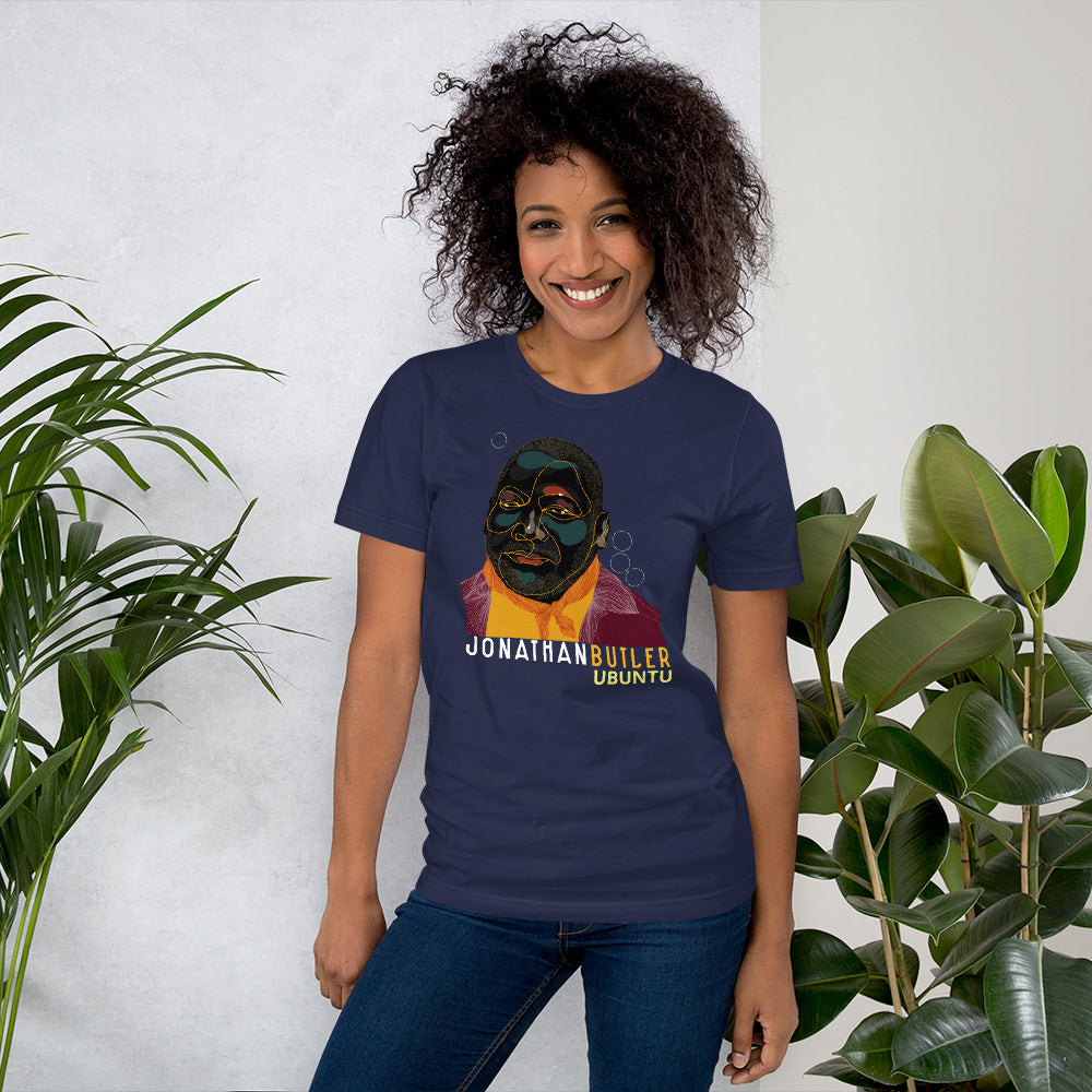 Jonathan Butler Ubuntu maglietta unisex cotone nera
