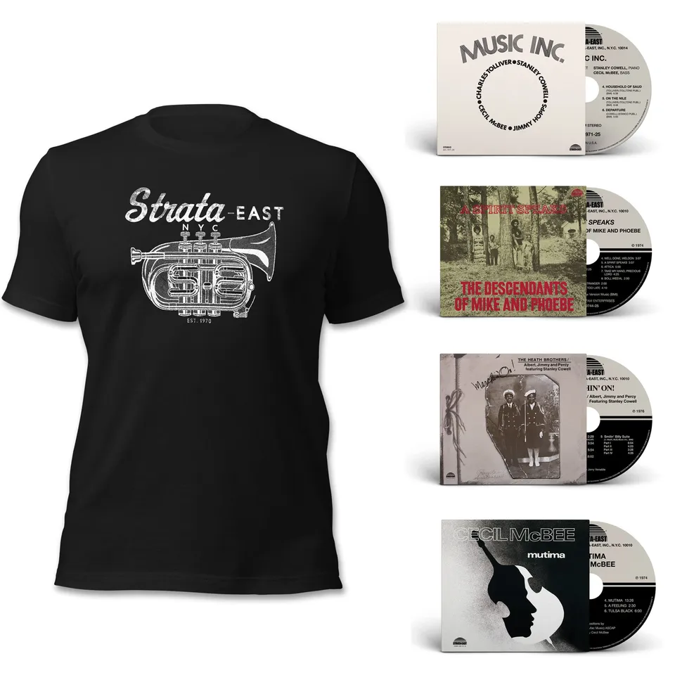 Mack Avenue Strata-East CD Fan Bundle 2 maglietta 4 CD
