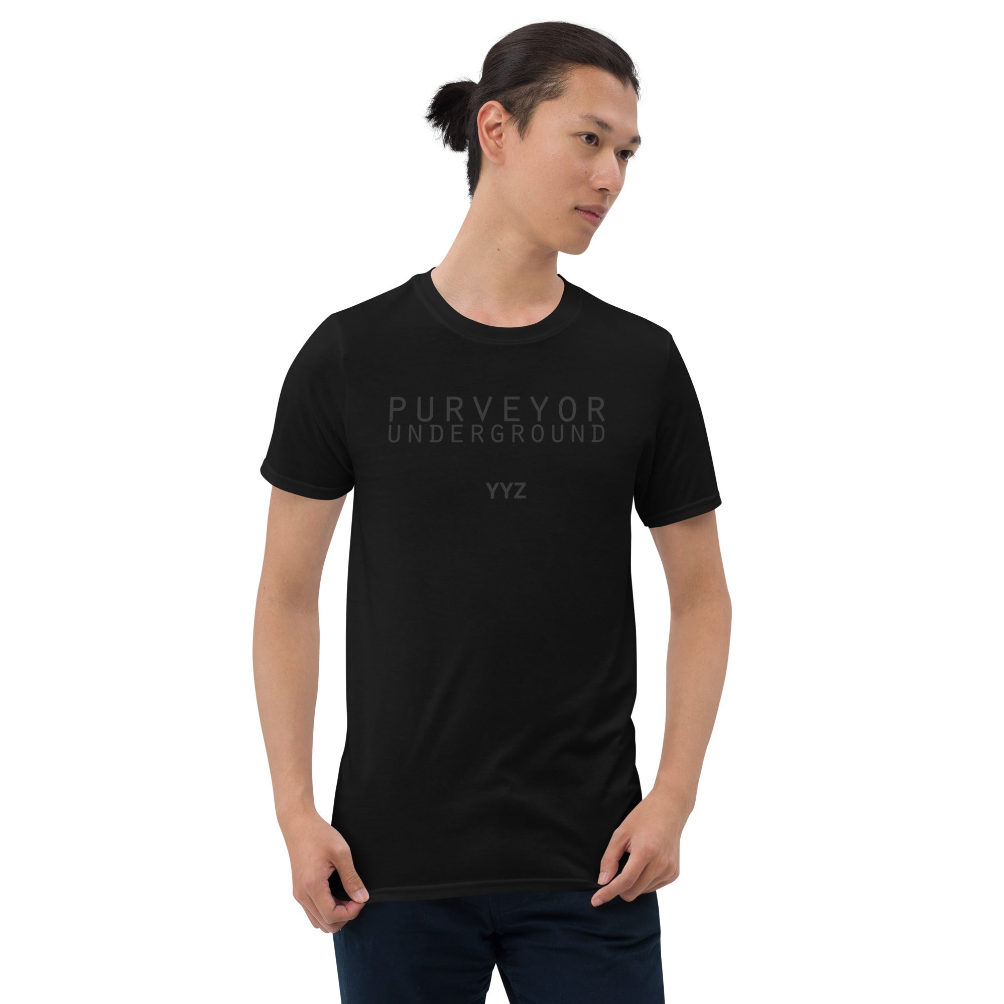 Purveyor Underground Original YYZ maglietta nera cotone