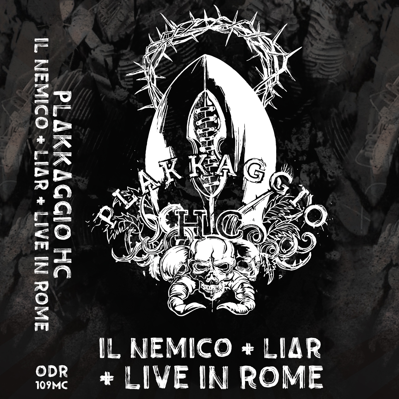 Overdrive Records Il Nemico + Liar + Live in Rome vinile LP