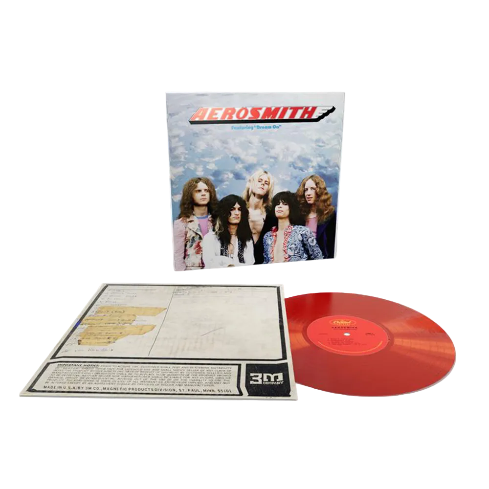 Aerosmith Aerosmith LP vinile rosso traslucido 180g 2024 mix