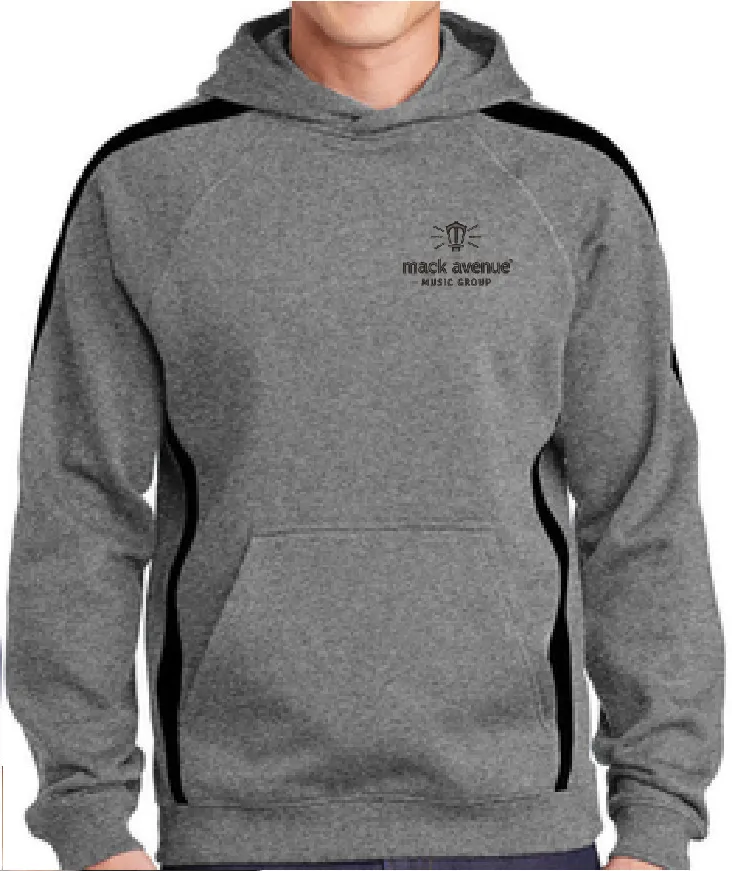 Mack Avenue Pullover Hoodie felpa con cappuccio logo