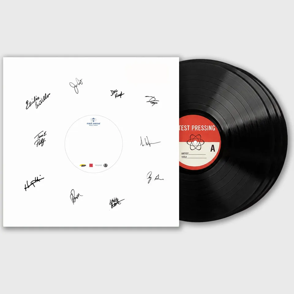Mack Avenue Tower of Power 50 Years test pressing 3 LP firmata