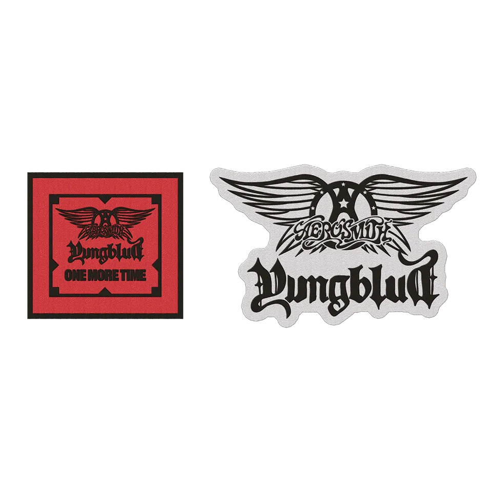 Aerosmith One More Time set 2 patch termoadesive