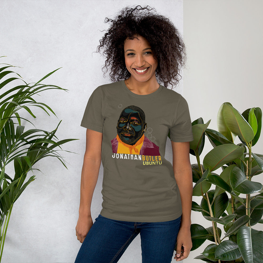 Jonathan Butler Ubuntu maglietta unisex cotone nera