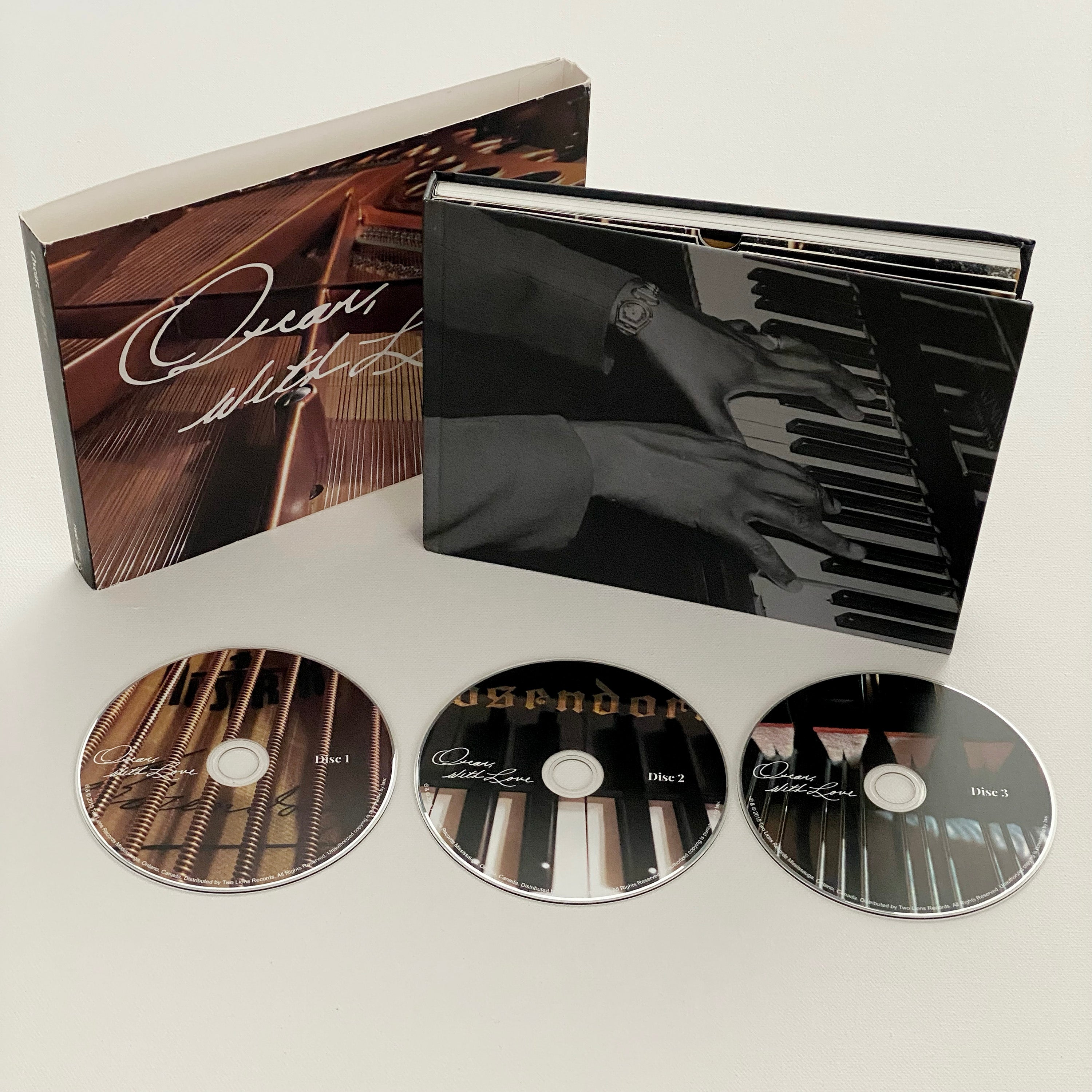 Mack Avenue Oscar Peterson With Love cofanetto 3 CD piano