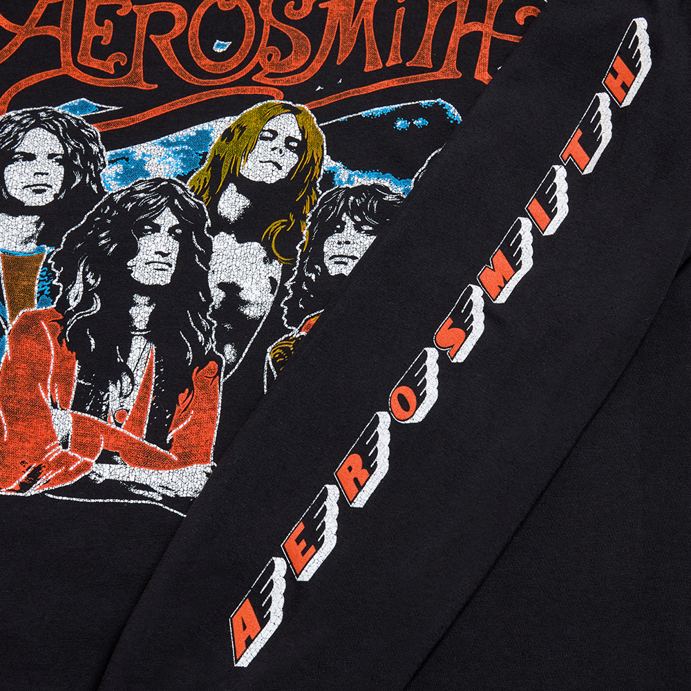 Aerosmith Legendary Debut Tracklist maglia manica lunga cotone