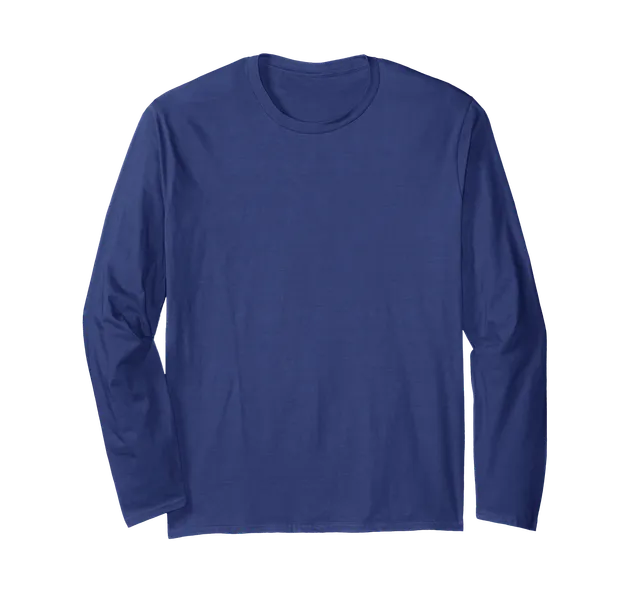 Sleep Token Logo Maglia a Manica Lunga Blu Navy