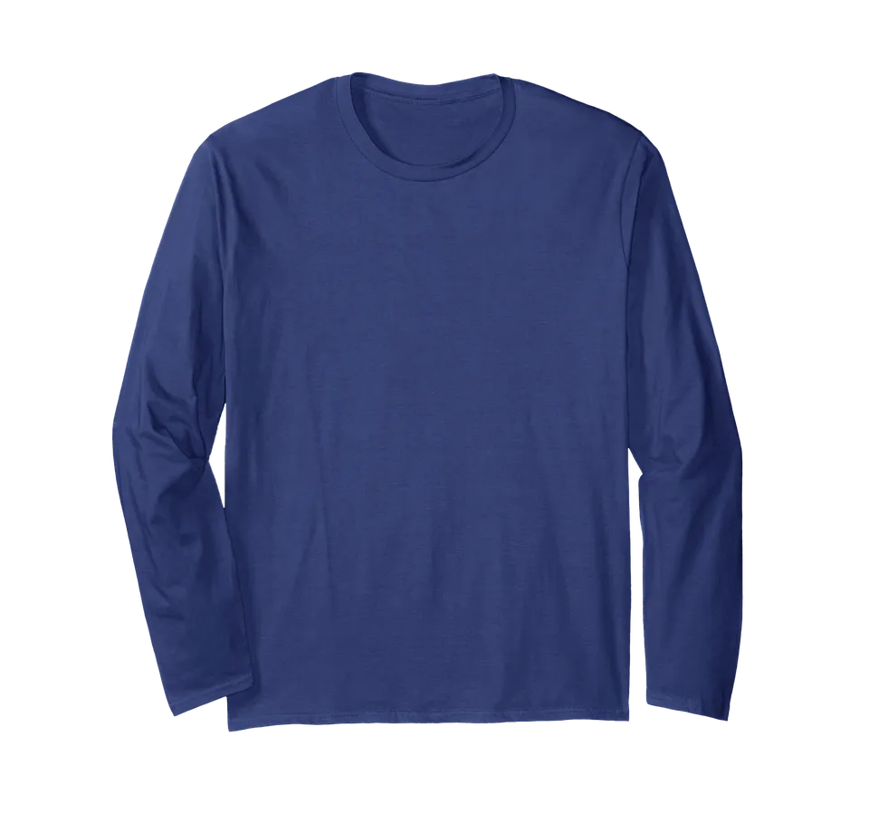 Sleep Token Logo Maglia a Manica Lunga Blu Navy