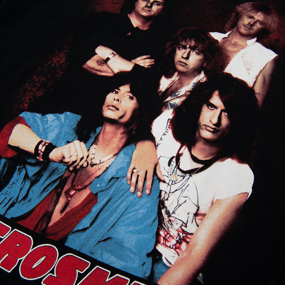 Aerosmith Back In The Saddle maglietta nera tour 1984