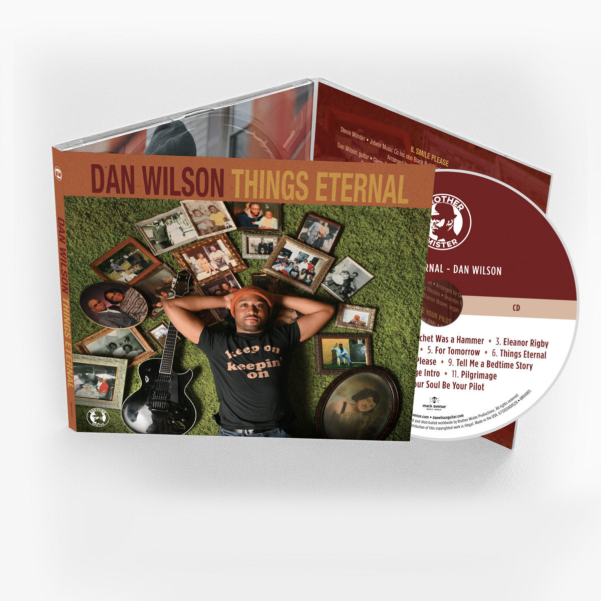 Dan Wilson Things Eternal CD 12 brani tributo jazz