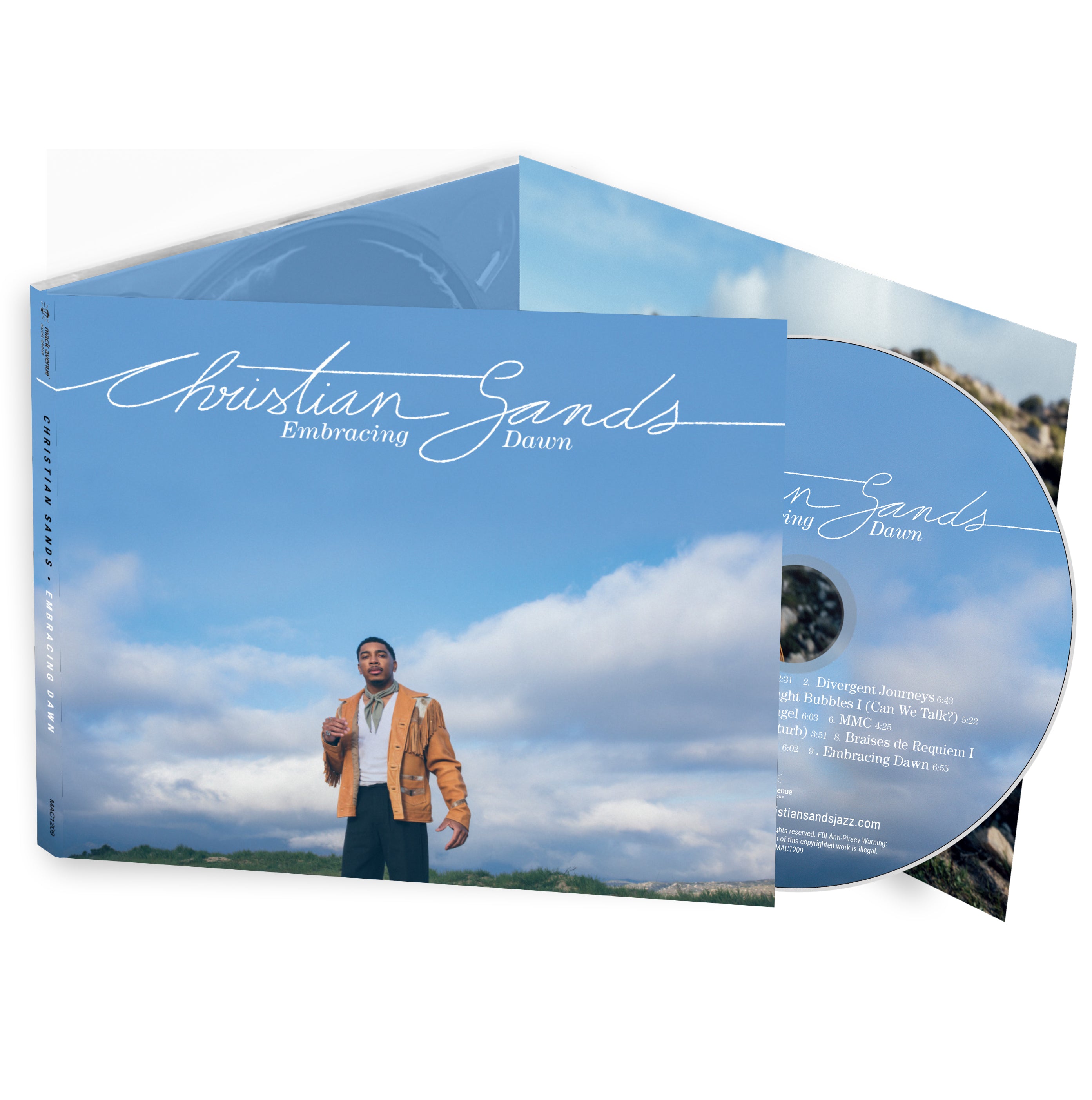 Mack Avenue Christian Sands Embracing Dawn CD piano jazz