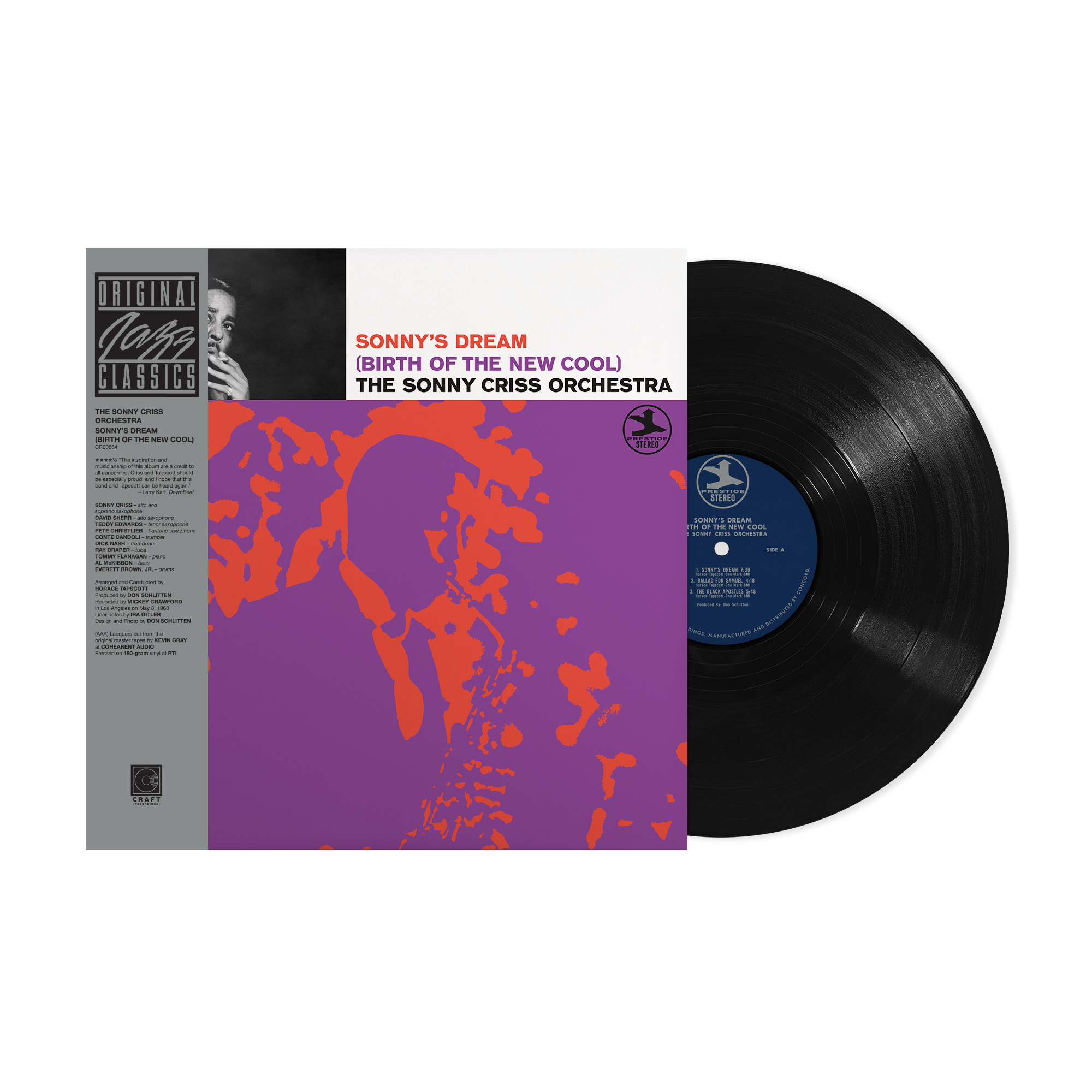 Original Jazz Classics Sonny's Dream vinile 180g Sonny Criss